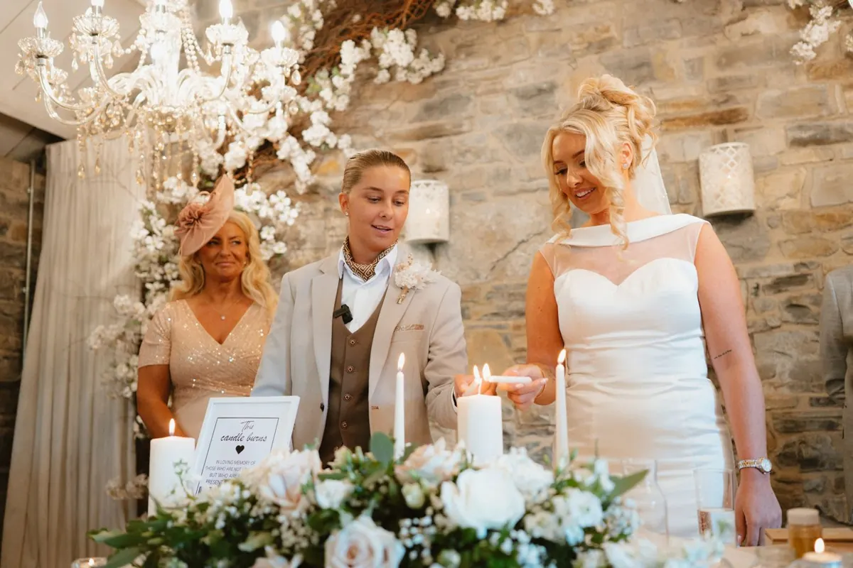 Emma & Michaela’s Wedding at Ballymagarvey Village