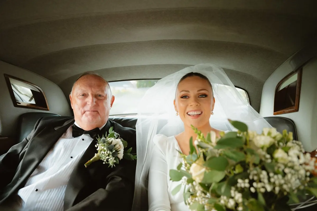 Lucy & Barry’s Winter Wedding at Clonabreany House