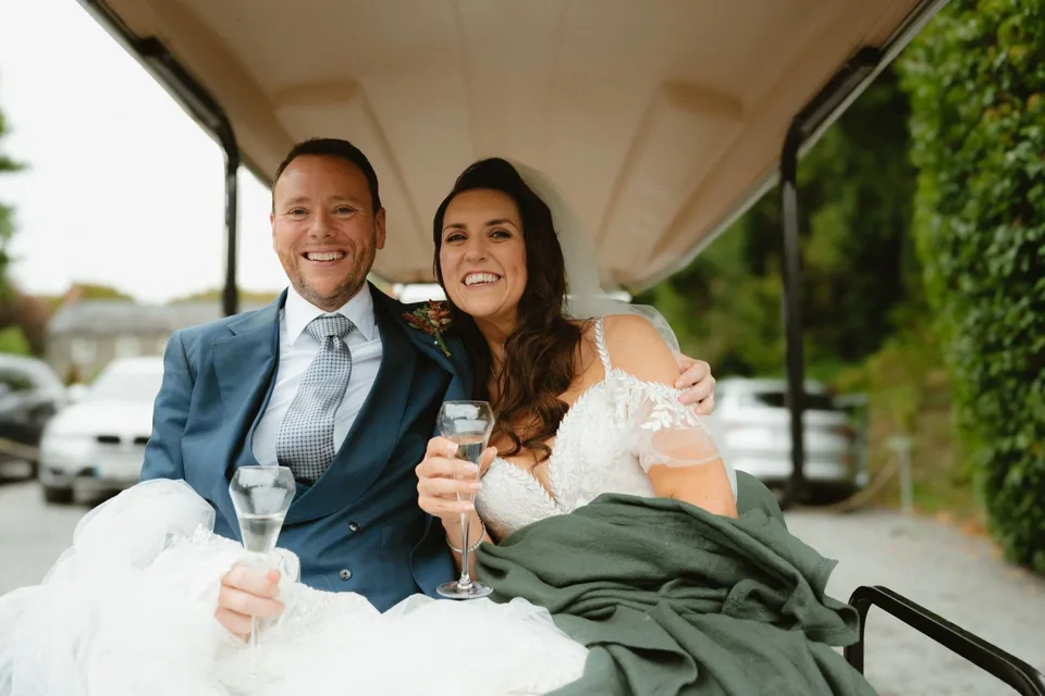 Aine and John: Virginia Park Lodge Wedding Love Story
