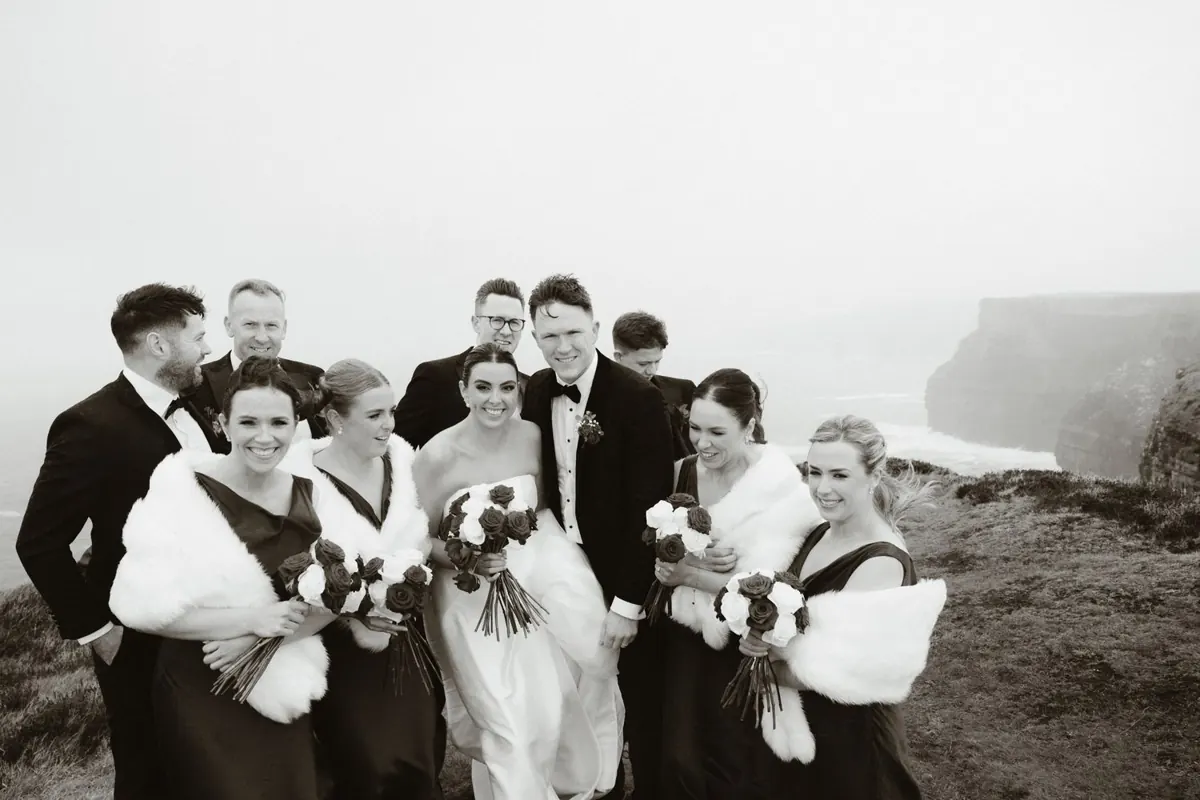 Aisling & Hugh’s Christmas Wedding in Doolin