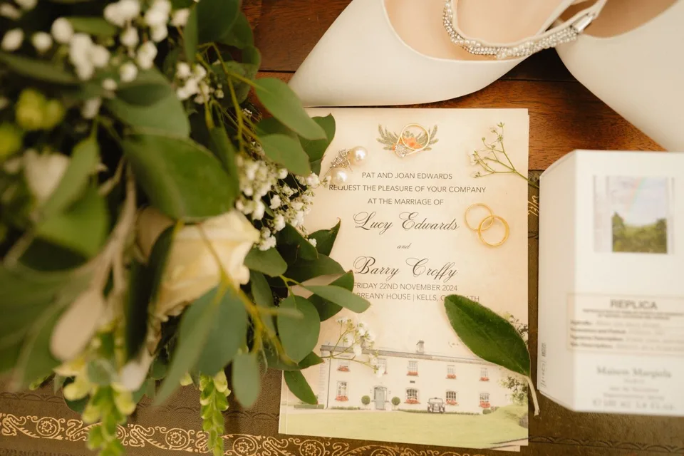 Lucy & Barry’s Winter Wedding at Clonabreany House