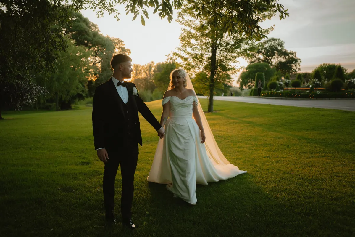 Wedding photograph 11 at Cabra Castle