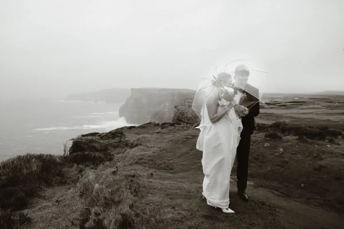Aisling & Hugh’s Christmas Wedding in Doolin
