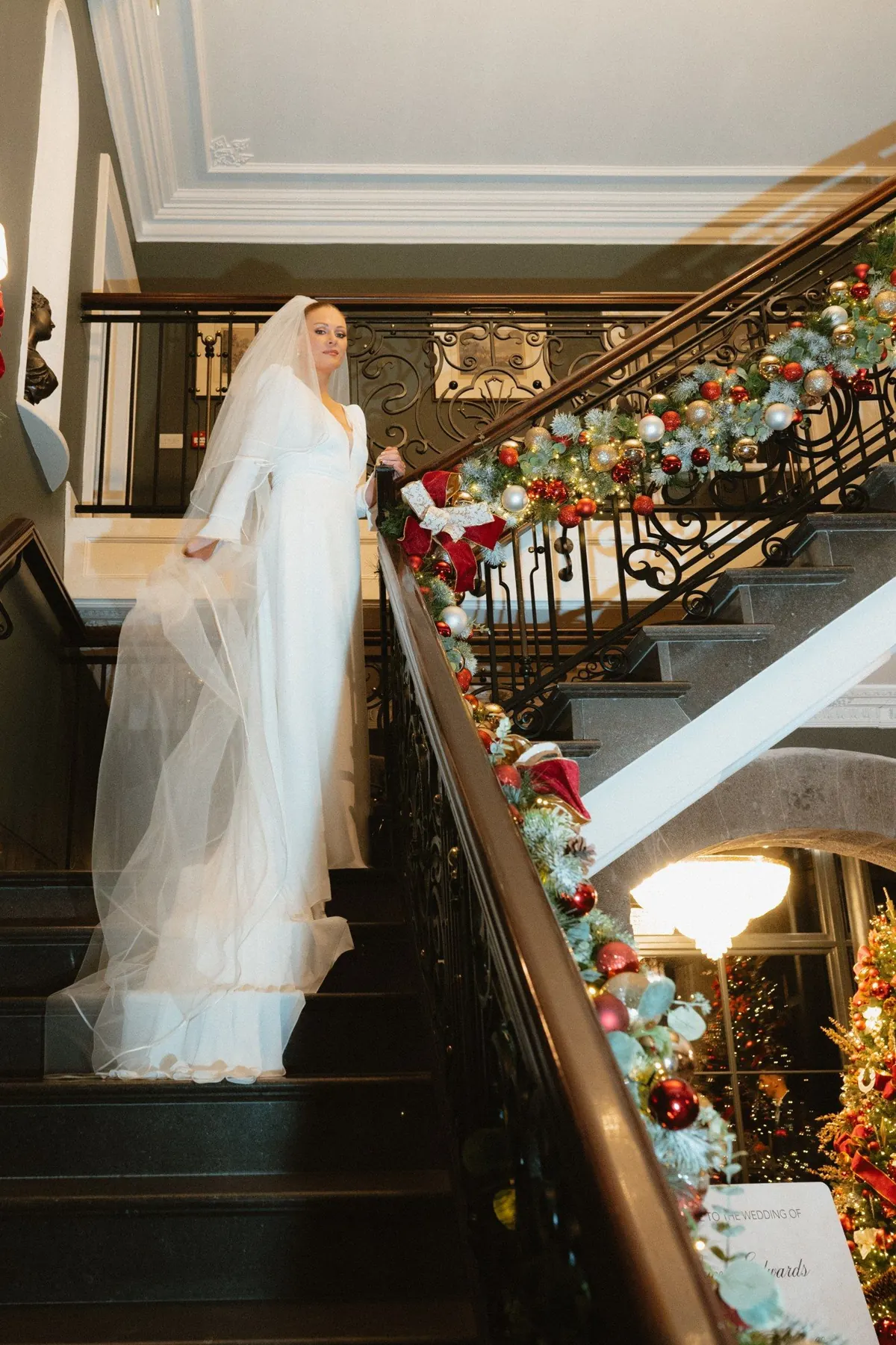 Lucy & Barry’s Winter Wedding at Clonabreany House