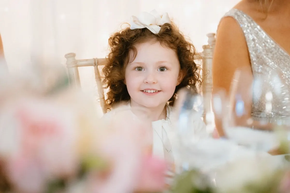 Documentary wedding photography of reception at Killeavy Castle