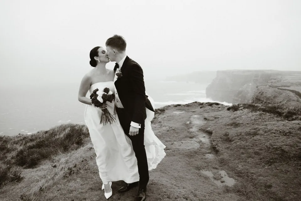Aisling & Hugh’s Christmas Wedding in Doolin