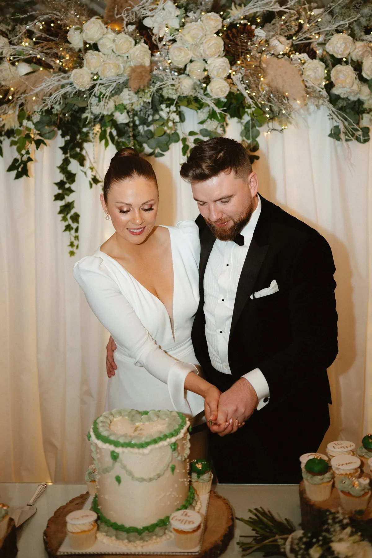 Lucy & Barry’s Winter Wedding at Clonabreany House