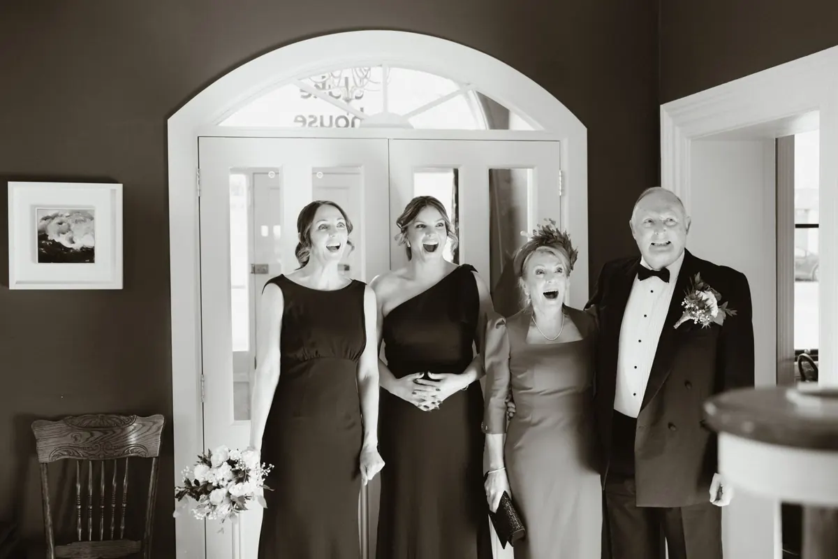 Lucy & Barry’s Winter Wedding at Clonabreany House