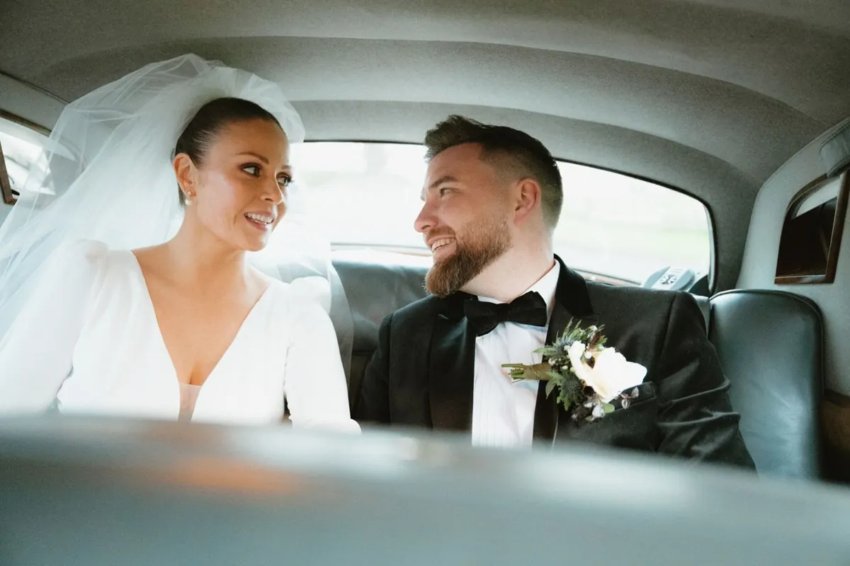 Lucy & Barry’s Winter Wedding at Clonabreany House