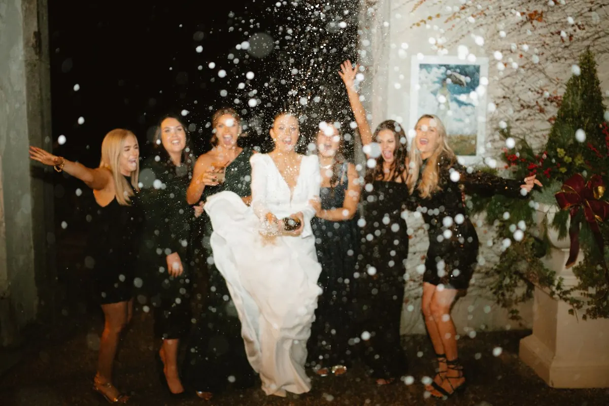 Lucy & Barry’s Winter Wedding at Clonabreany House