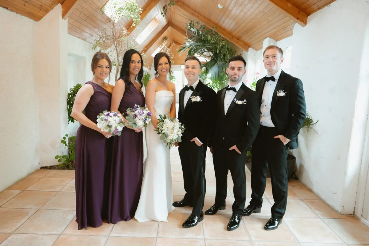 Wedding photograph 14 at Rathsallagh House