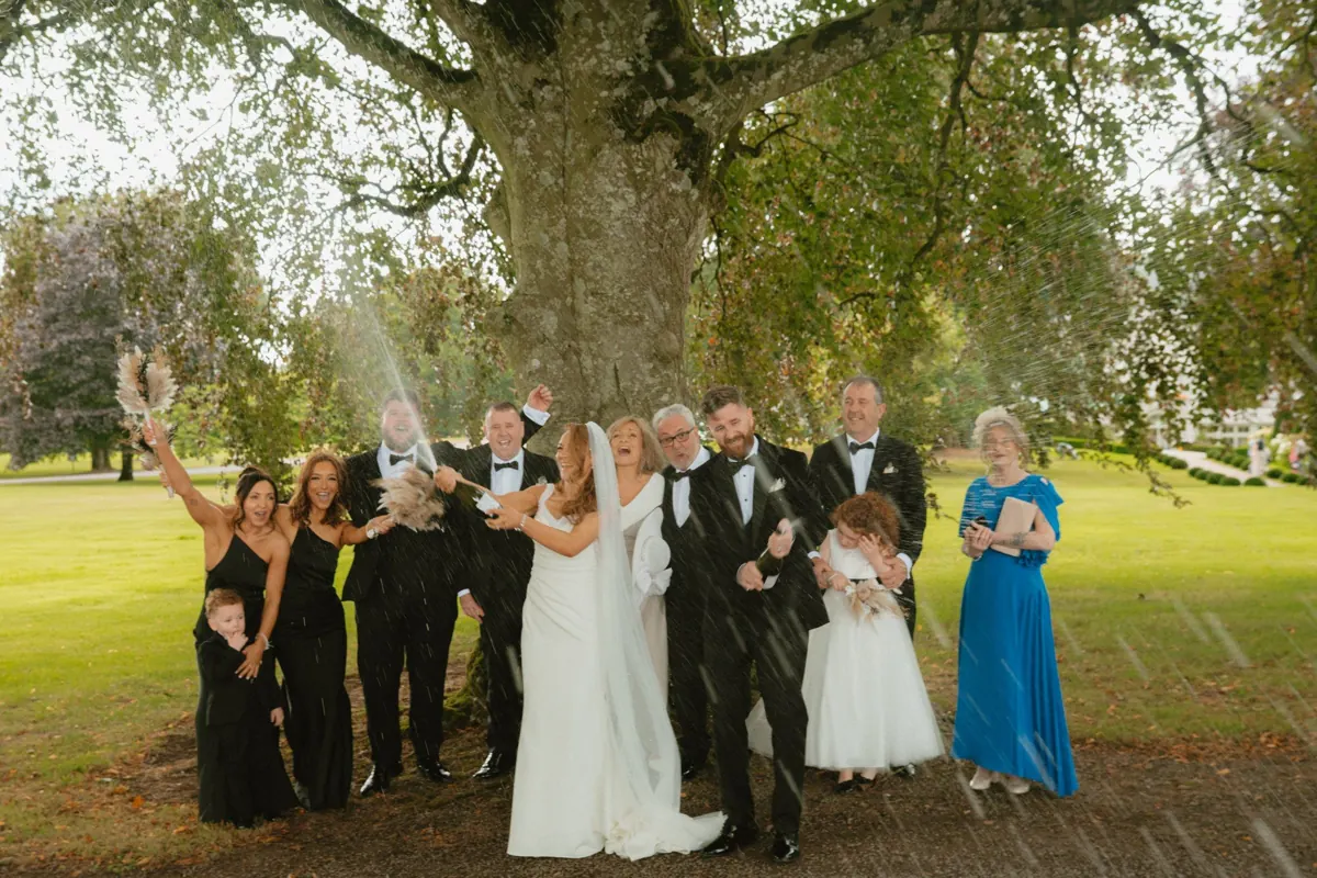Wedding photograph 13 at Tankardstown House