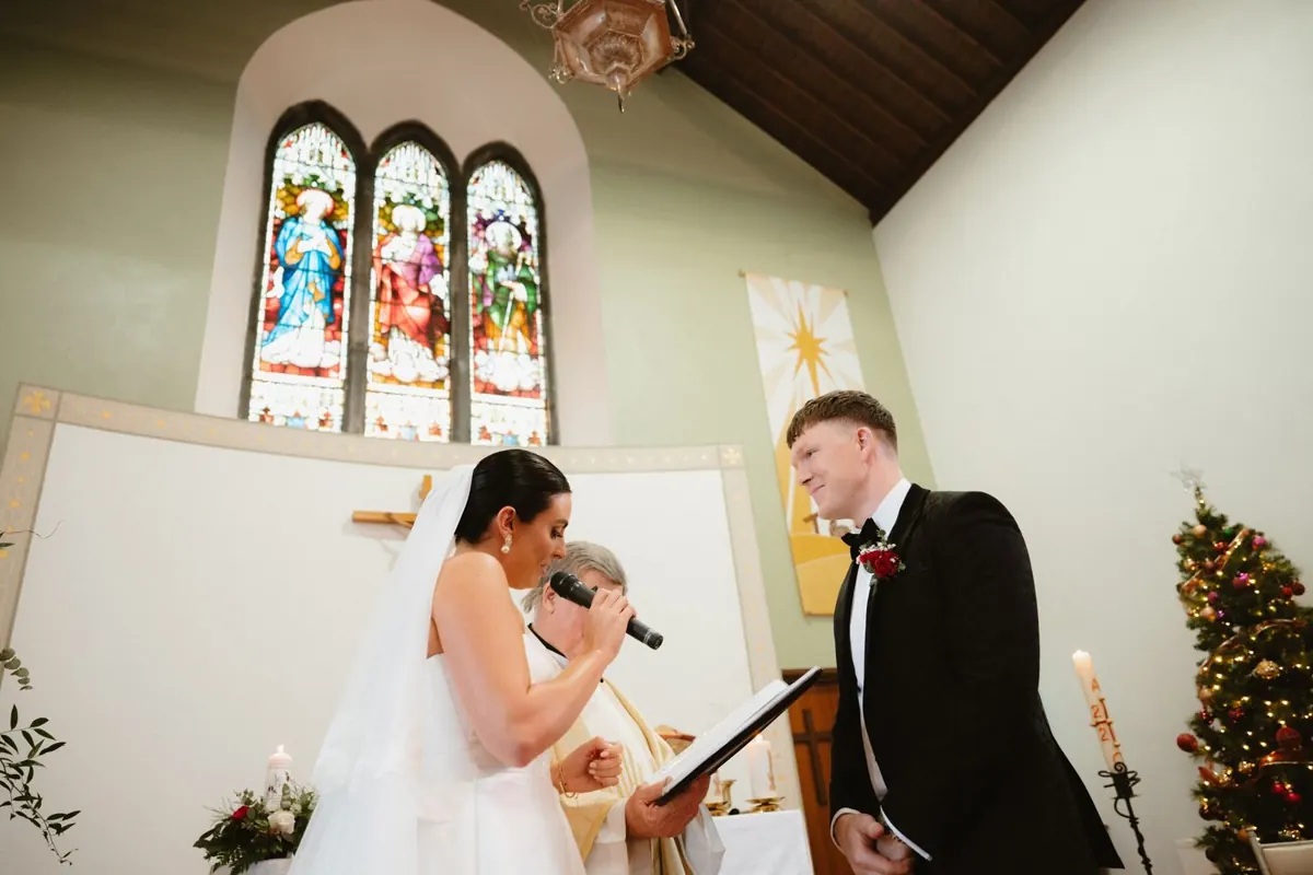 Aisling & Hugh’s Christmas Wedding in Doolin