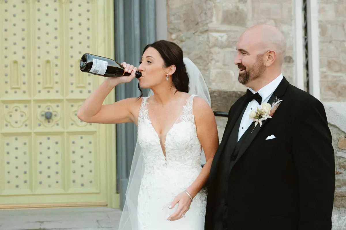 Romantic bridal portraits at Killeavy Castle wedding