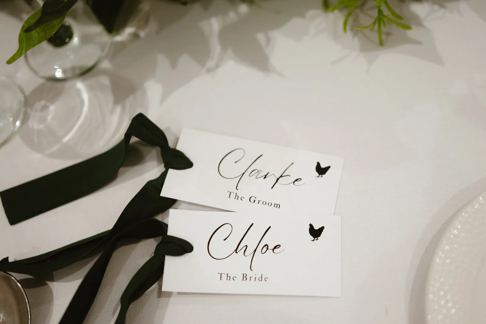 Personalised place settings