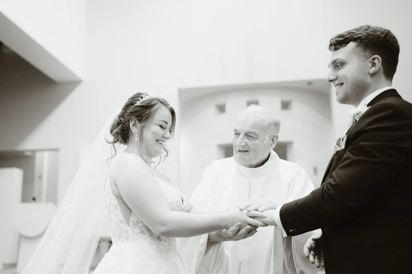 Ring exchange in black and white