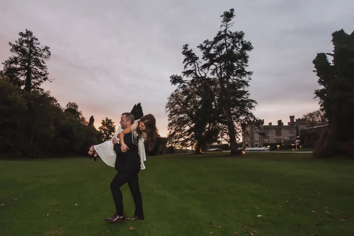 Wedding photograph 21 at Cabra Castle
