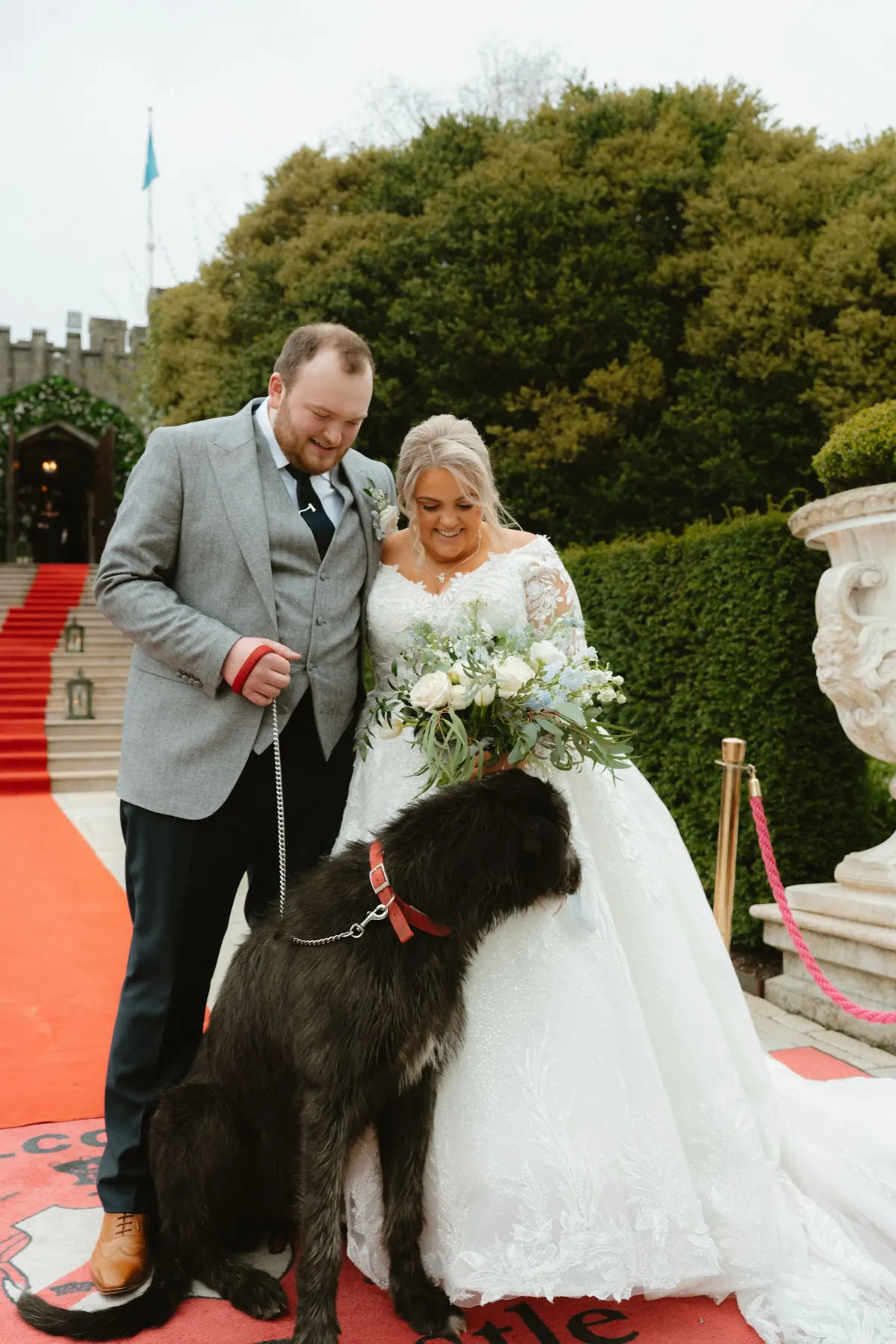 Wedding photograph 16 at Cabra Castle