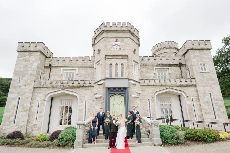 Wedding photography at Killeavy Castle Estate
