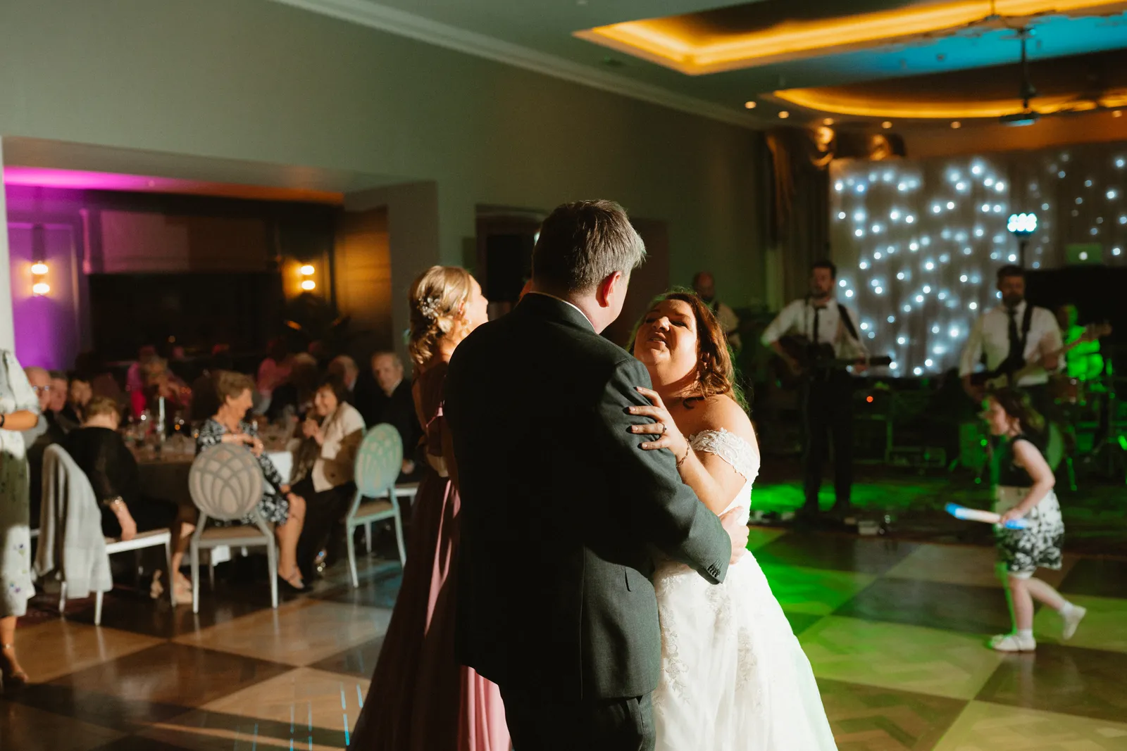 Michelle and Ray together on the dance floor