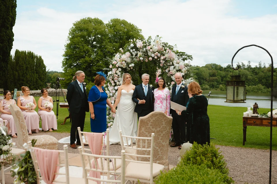 Wedding photograph 7 at Castle Leslie Estate