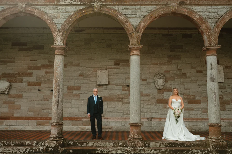 Wedding photograph 2 at Castle Leslie Estate